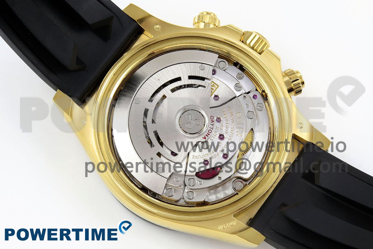 Daytona 116518 APS 1:1 Best Edition 904L SS Case YG Dial on Oysterflex Strap SH4130 (Gain Weight) - Image 10
