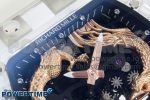 RM57 Transparent Tourbillon RMF Best Edition Gold Dragon Eagle Dial on Transparent Rubber Strap - Image 4