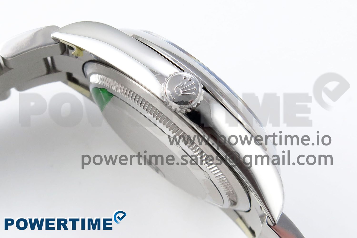 DateJust 36 SS 126200 VSF 1:1 Best Edition 904L Steel Green Dial on Oyster Bracelet VS3235 - Image 6