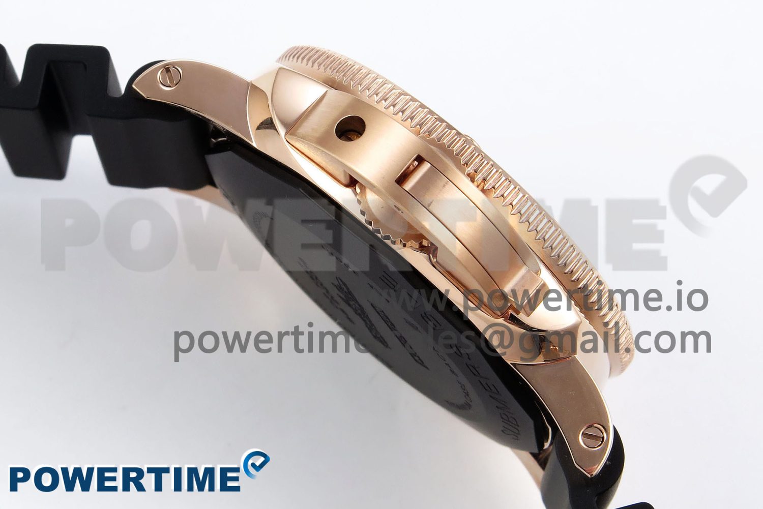 PAM2164 Luminor Submersible 42mm VSF Best Edition Black Dial on Rubber Strap P900 Clone - Image 6