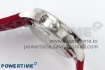 Portuguese Chrono IW3716 Z+F 1:1 Best Edition Red Dial on Red Rubber Strap A69355 - Image 6