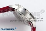 Portuguese Chrono IW3716 Z+F 1:1 Best Edition Red Dial on Red Rubber Strap A69355 - Image 7
