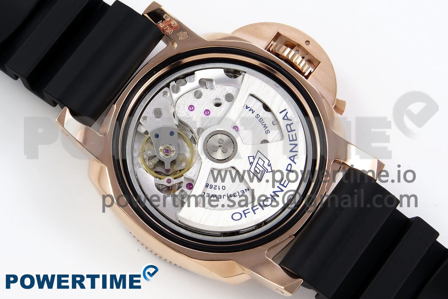 PAM2164 Luminor Submersible 42mm VSF Best Edition Black Dial on Rubber Strap P900 Clone - Image 9