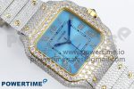 Santos De 40mm TWF 1:1 Best Edition YG Dial 904L SS/YG Case and Bracelet A2824 - Image 3