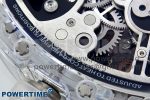 RM57 Transparent Tourbillon RMF Best Edition Gold Dragon Eagle Dial on Transparent Rubber Strap - Image 12