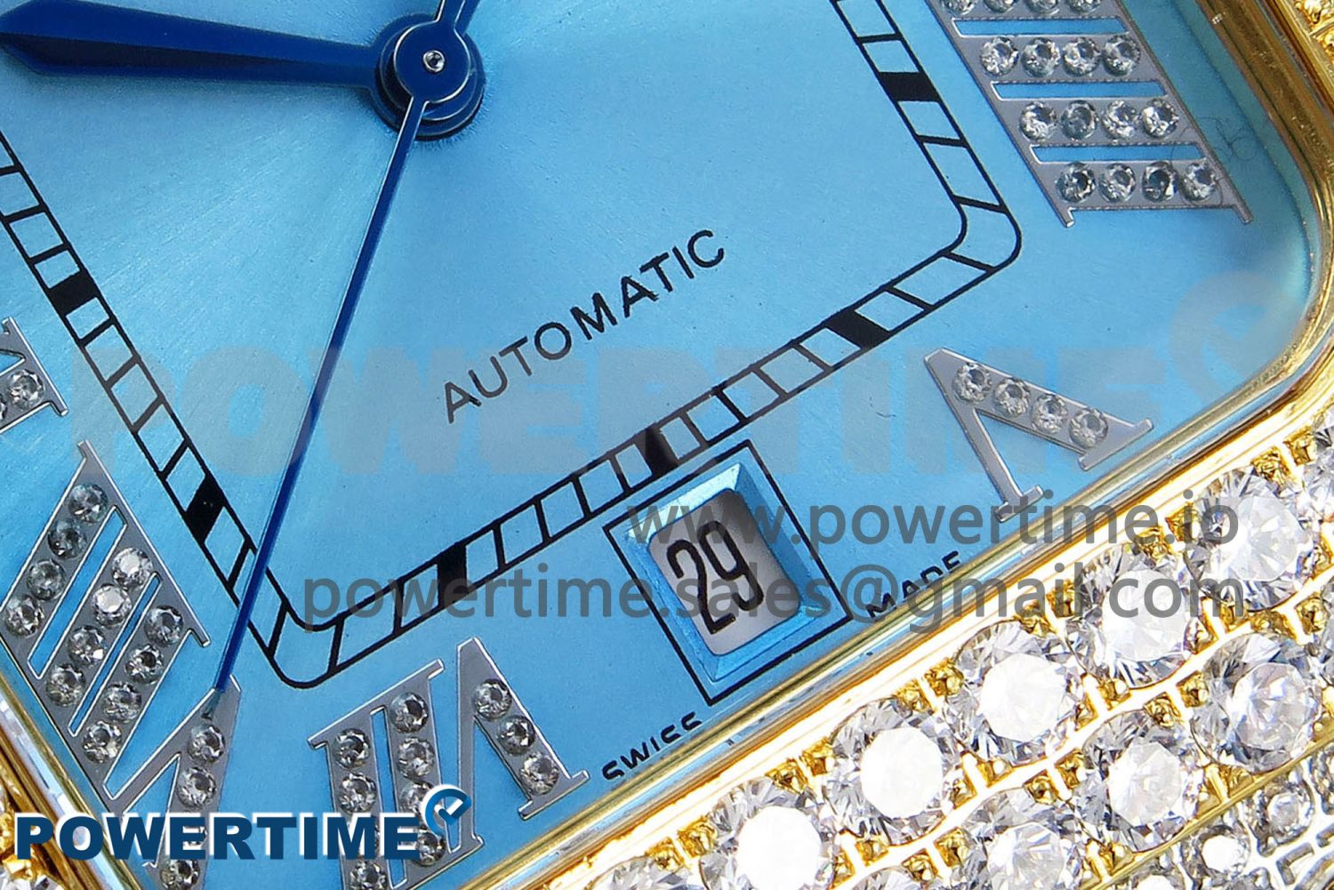 Santos De 40mm TWF 1:1 Best Edition YG Dial 904L SS/YG Case and Bracelet A2824 - Image 5