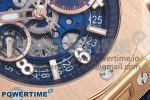 Big Bang Unico 42mm RG BBF 1:1 Best Edition Skeleton Dial on Blue Rubber Strap A1280 V2 - Image 5