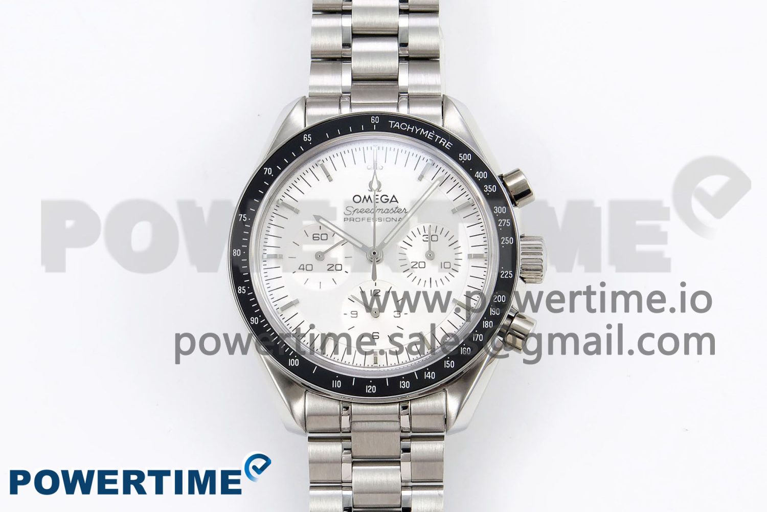 Speedmaster SS RMF Best Edition White Dial on SS Bracelet Lemania HW - Image 1