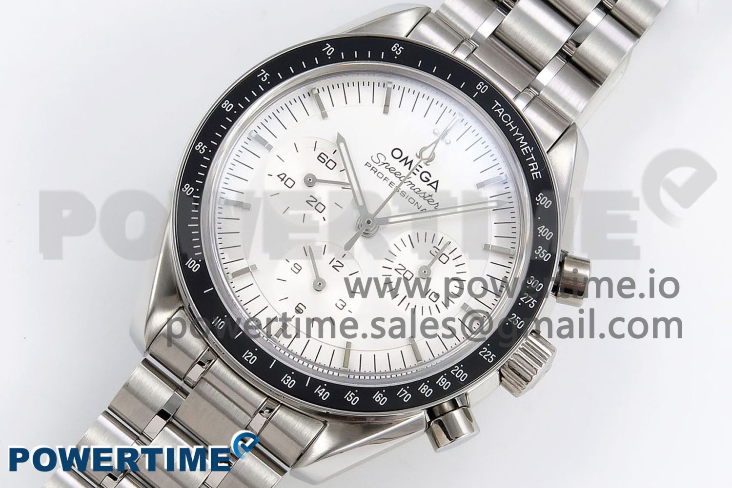 Speedmaster SS RMF Best Edition White Dial on SS Bracelet Lemania HW - Image 2