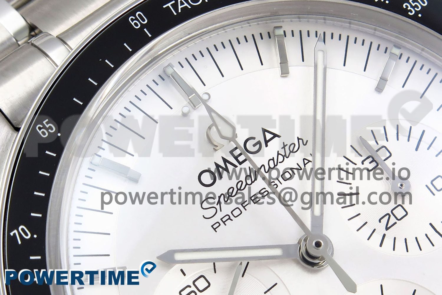 Speedmaster SS RMF Best Edition White Dial on SS Bracelet Lemania HW - Image 4