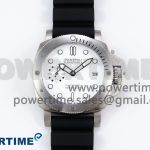 PAM2223 Luminor Submersible 42mm VSF Best Edition White Dial on Rubber Strap P900 Clone