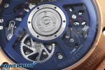 Big Bang Unico 42mm RG BBF 1:1 Best Edition Skeleton Dial on Blue Rubber Strap A1280 V2 - Image 9