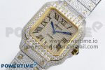 Santos De 40mm TWF 1:1 Best Edition YG Dial 904L SS/YG Case and Bracelet A2824 - Image 2