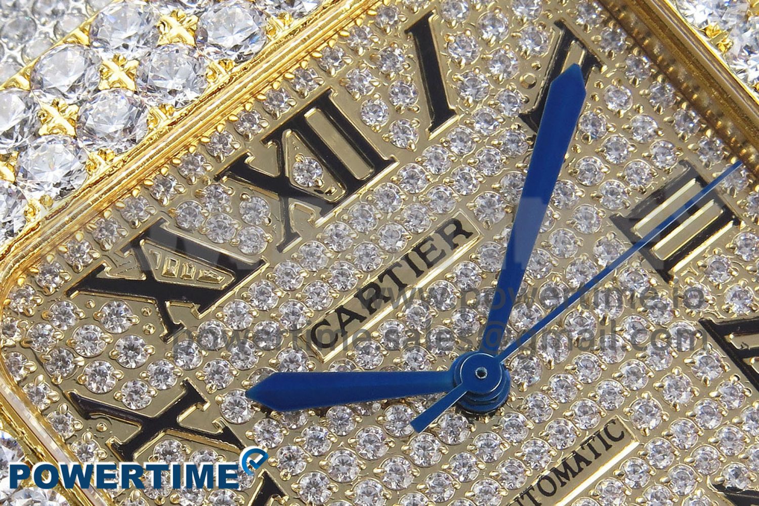 Santos De 40mm TWF 1:1 Best Edition YG Dial 904L SS/YG Case and Bracelet A2824 - Image 4