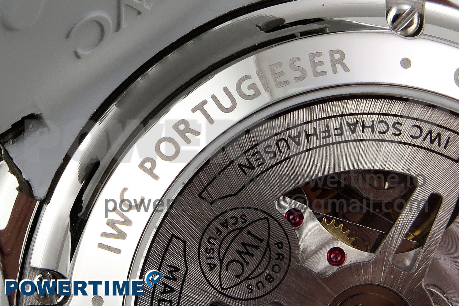 Portuguese Chrono IW3716 Z+F 1:1 Best Edition White Dial on Gray Rubber Strap A69355 - Image 10