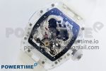 RM57 Transparent Tourbillon RMF Best Edition Red Dragon Eagle Dial on Transparent Rubber Strap - Image 2