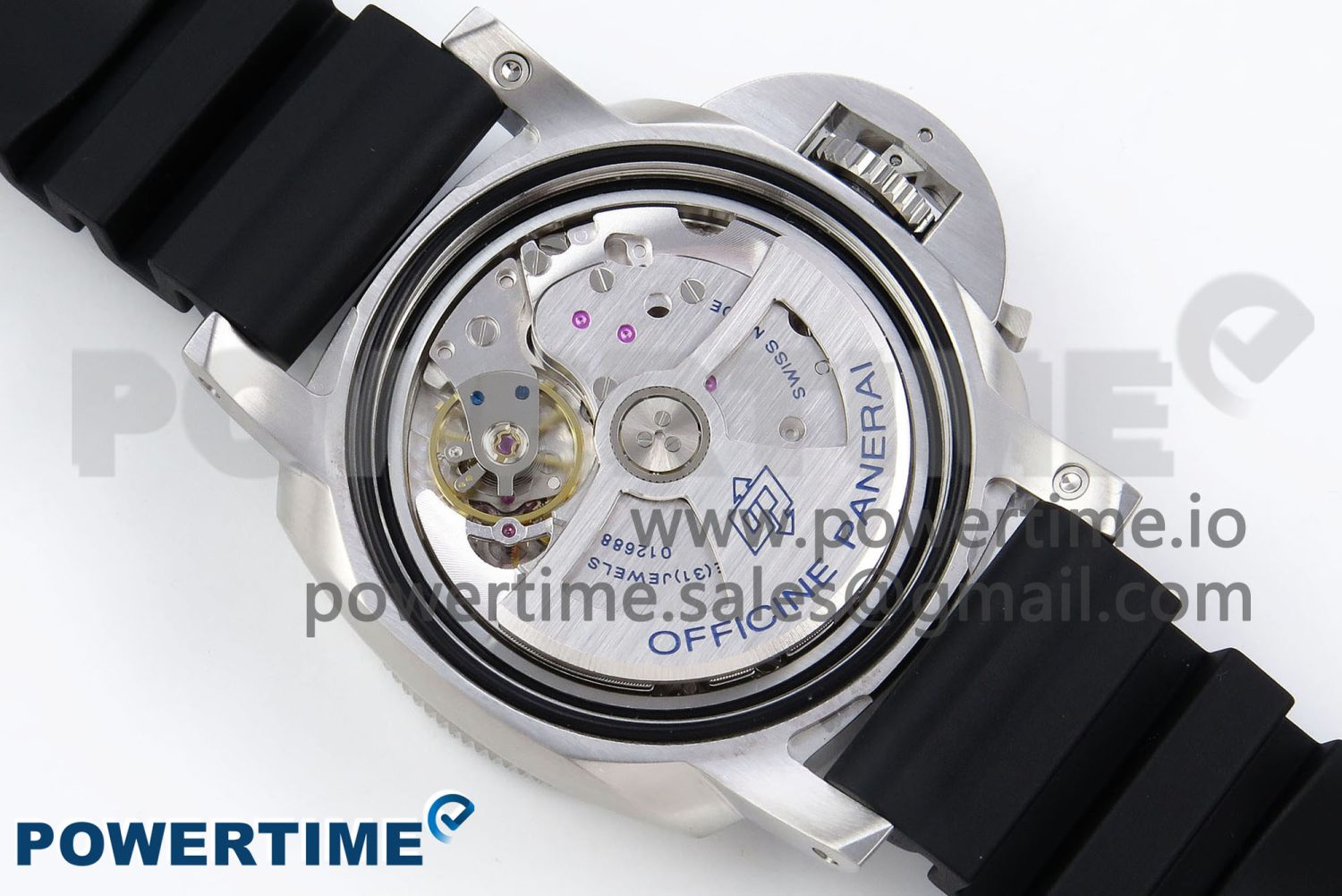 PAM2223 Luminor Submersible 42mm VSF Best Edition White Dial on Rubber Strap P900 Clone - Image 9