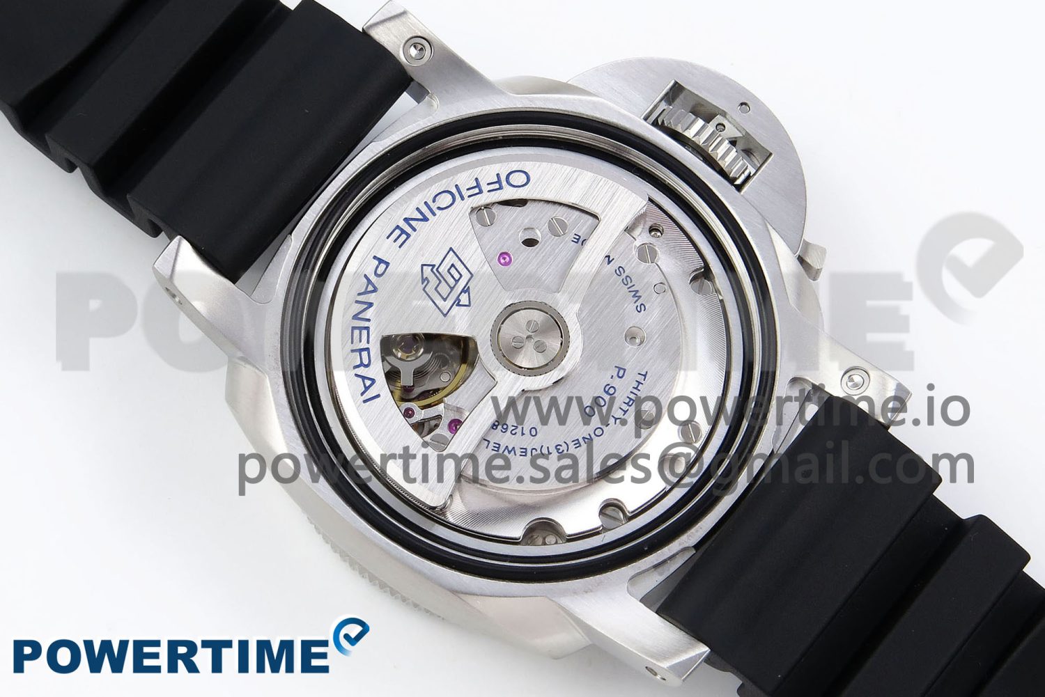 PAM2223 Luminor Submersible 42mm VSF Best Edition White Dial on Rubber Strap P900 Clone - Image 10