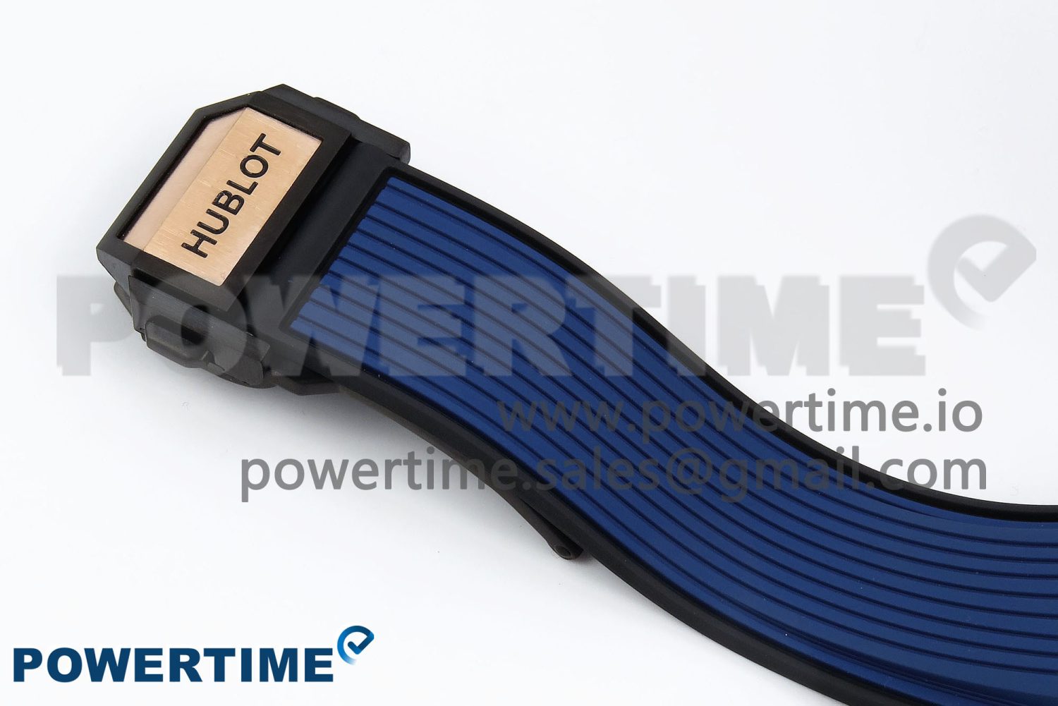Big Bang Unico 42mm RG BBF 1:1 Best Edition Skeleton Dial on Blue Rubber Strap A1280 V2 - Image 13