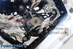 RM57 Transparent Tourbillon RMF Best Edition Red Dragon Eagle Dial on Transparent Rubber Strap - Image 5