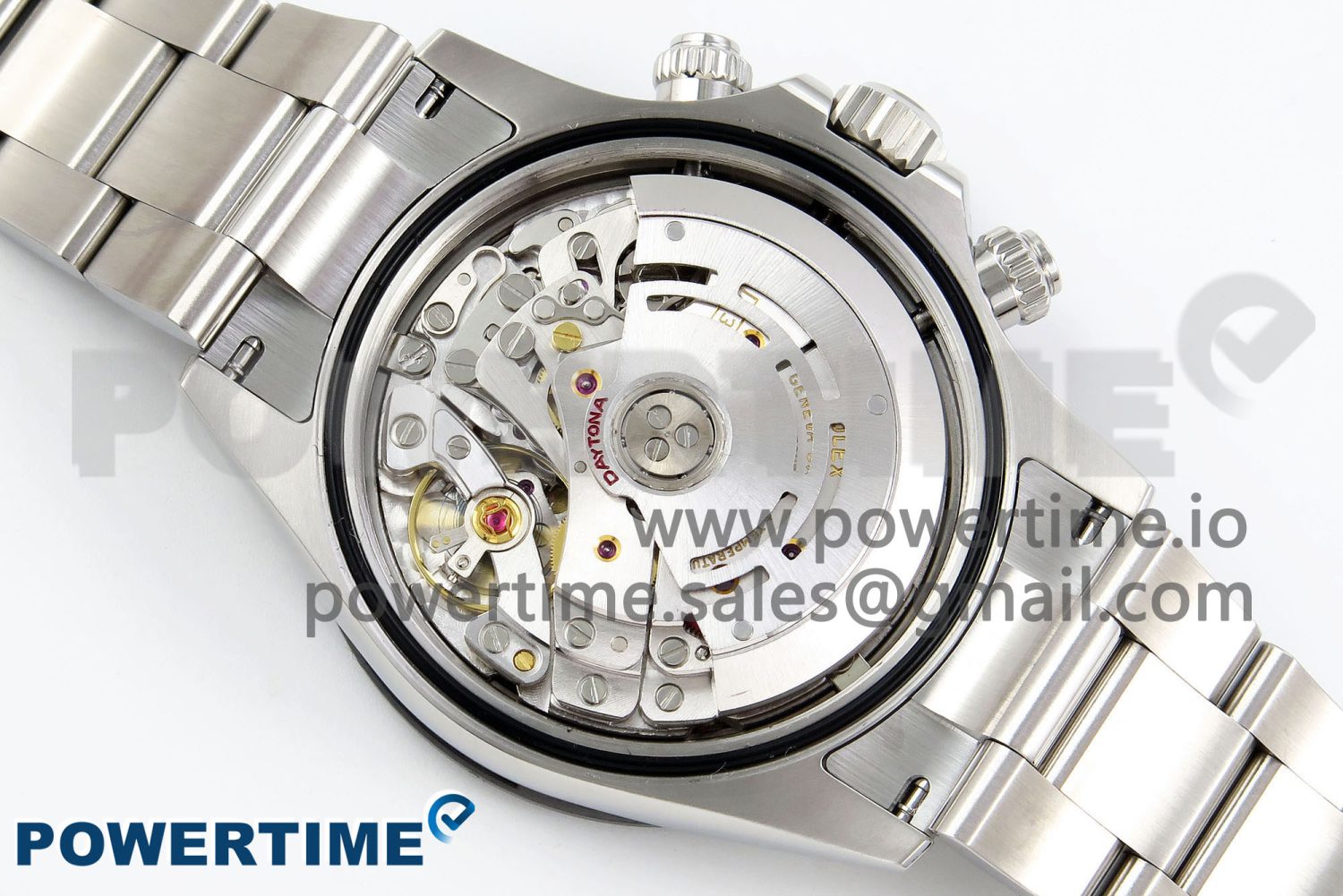 Daytona 116520 Clean 1:1 Best Edition 904L SS Case and Bracelet Black Dial SA4130 V2 - Image 9