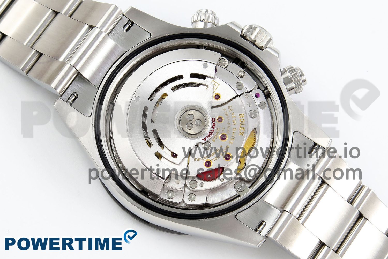Daytona 116500 Clean 1:1 Best Edition 904L SS Case and Bracelet White Dial SA4130 V3 - Image 10