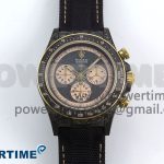 Daytona DIW Carbon Case DIWF Edition Carbon/Cream Dial on Black Nylon Strap A7750