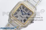 Santos De 40mm TWF 1:1 Best Edition SS Dial 904L SS/YG Case and Bracelet A2824 - Image 2