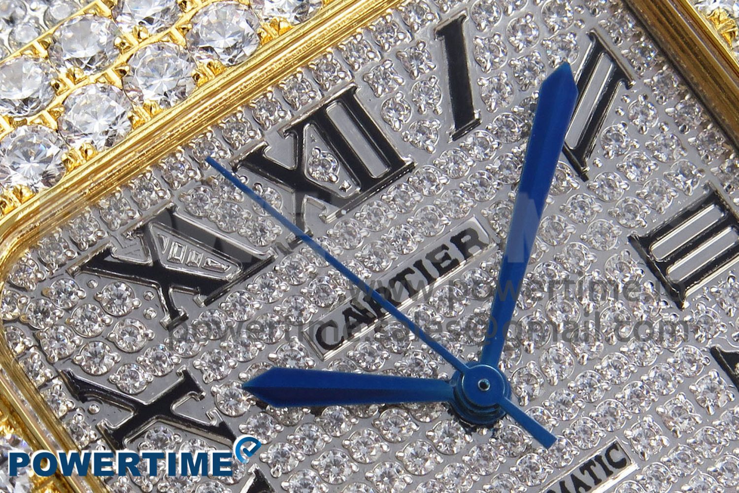 Santos De 40mm TWF 1:1 Best Edition SS Dial 904L SS/YG Case and Bracelet A2824 - Image 4