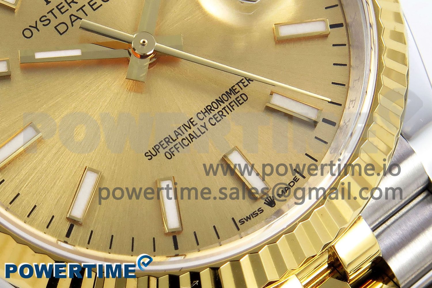 DateJust 36 126233 APF 1:1 Best Edition 904L Steel YG Sitck Dial on SS/YG Jubilee Bracelet VR3235 - Image 5