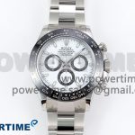 Daytona 116500 Clean 1:1 Best Edition 904L SS Case and Bracelet White Dial SA4130 V3