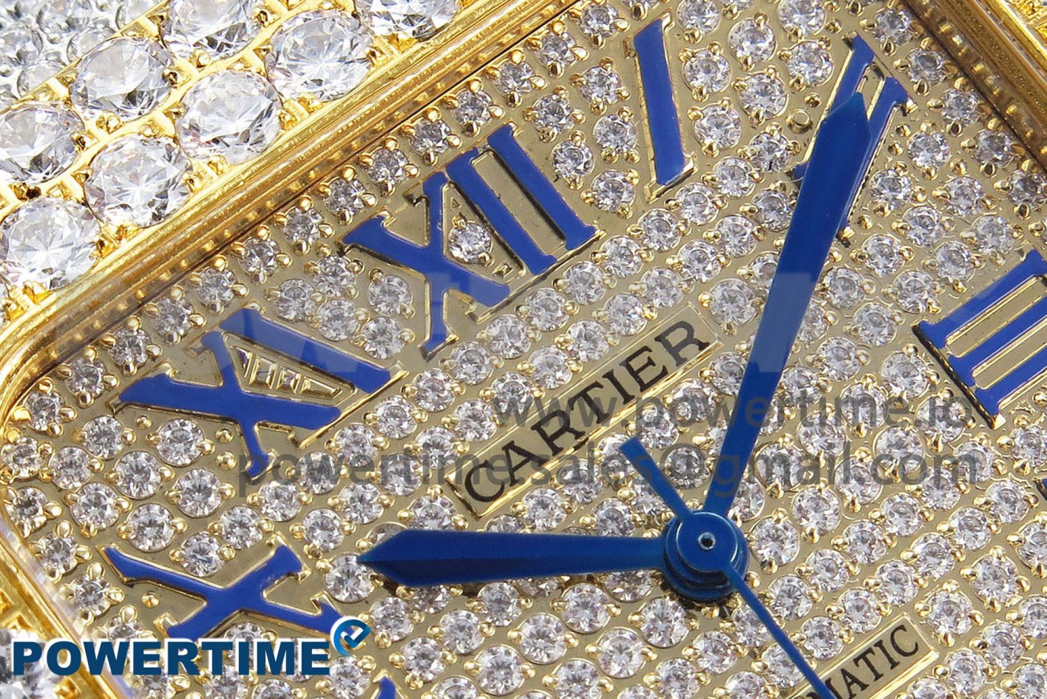 Santos De 40mm TWF 1:1 Best Edition YG Dial 904L SS/YG Case and Bracelet A2824 - Image 4