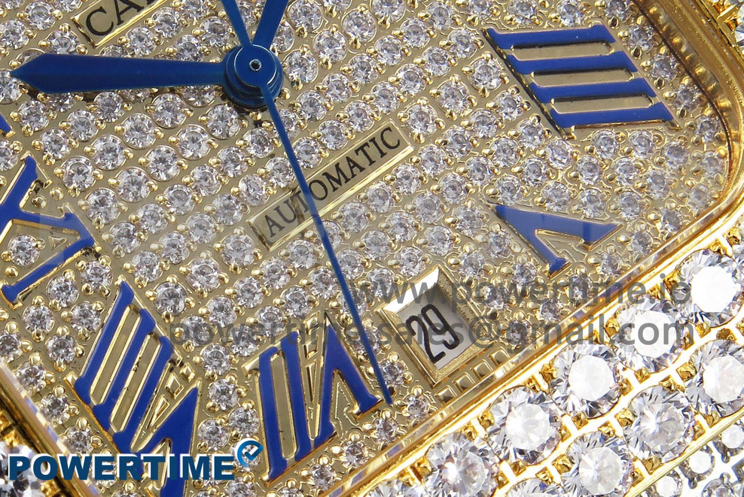 Santos De 40mm TWF 1:1 Best Edition YG Dial 904L SS/YG Case and Bracelet A2824 - Image 5