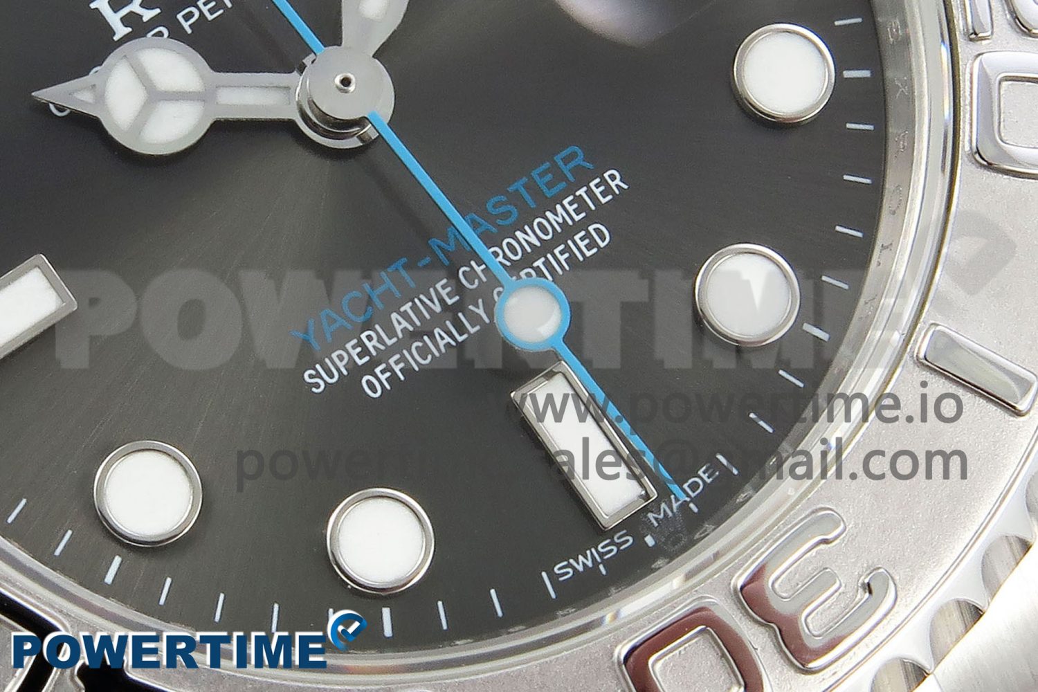 Yacht-Master 37mm 268622 ARF 1:1 Best Edition Gray Dial 904L SS Case and Bracelet A2824 - Image 5