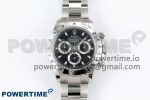 Daytona 116520 Clean 1:1 Best Edition 904L SS Case and Bracelet Black Dial SA4130 V2