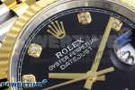 DateJust 36 126233 APF 1:1 Best Edition 904L Steel Black Diamonds Dial on SS/YG Jubilee Bracelet VR3235 - Image 4