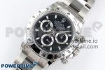 Daytona 116520 Clean 1:1 Best Edition 904L SS Case and Bracelet Black Dial SA4130 V2 - Image 2