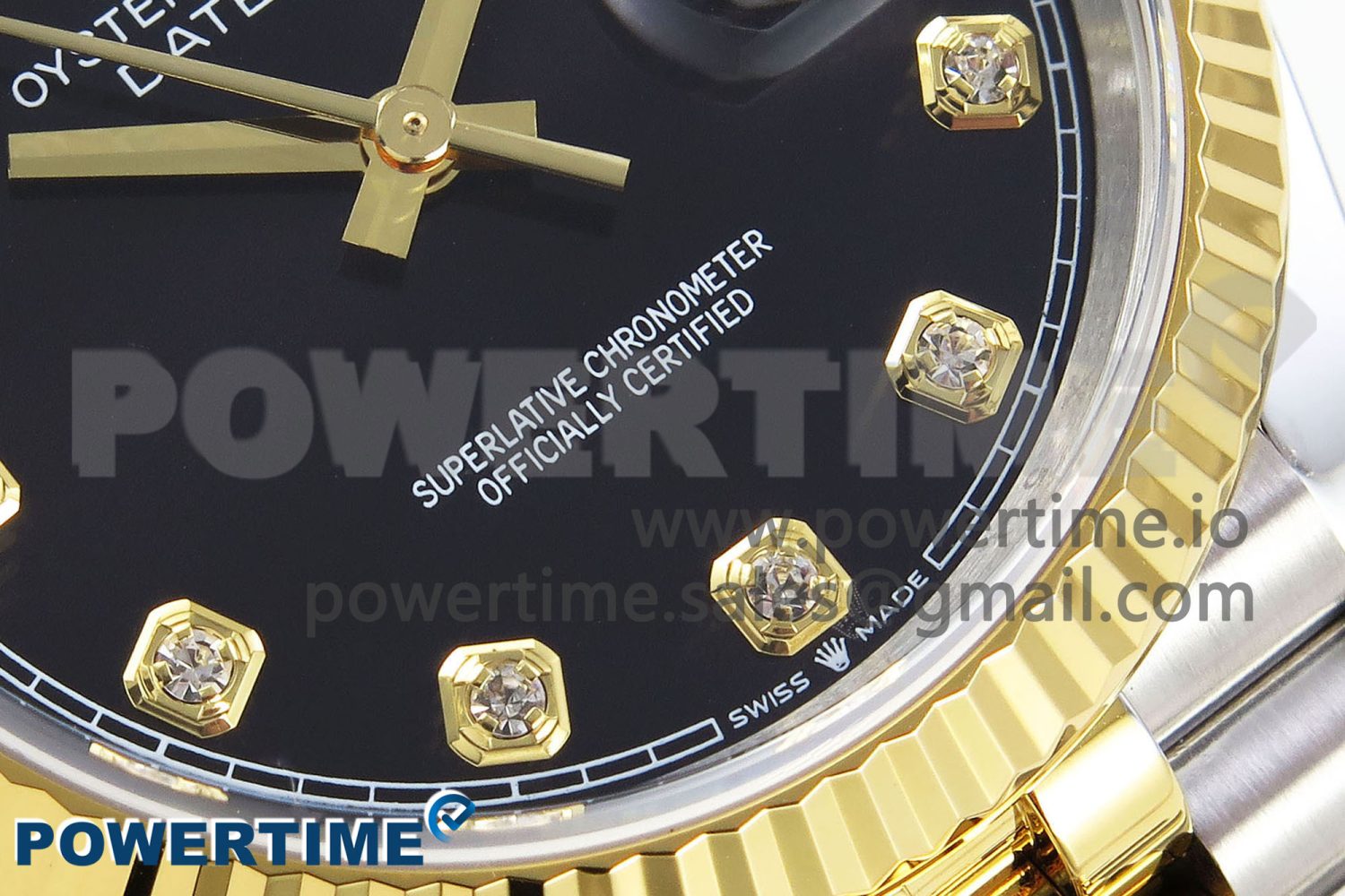 DateJust 36 126233 APF 1:1 Best Edition 904L Steel Black Diamonds Dial on SS/YG Jubilee Bracelet VR3235 - Image 5