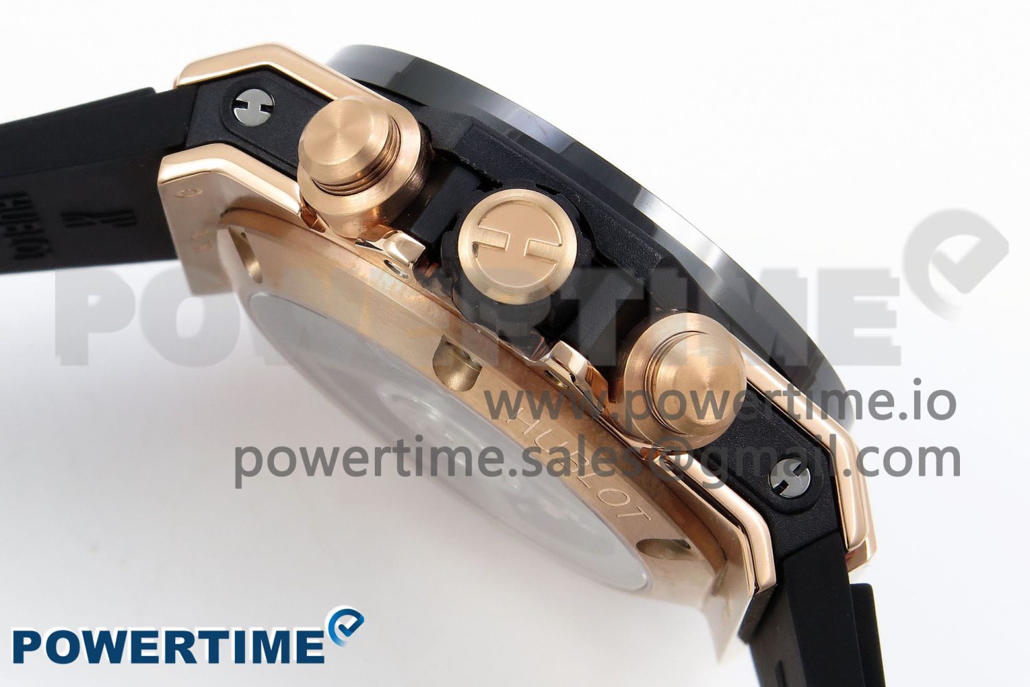 Big Bang Unico 42mm RG BBF 1:1 Best Edition Skeleton Dial on Black Rubber Strap A1280 V2 - Image 6