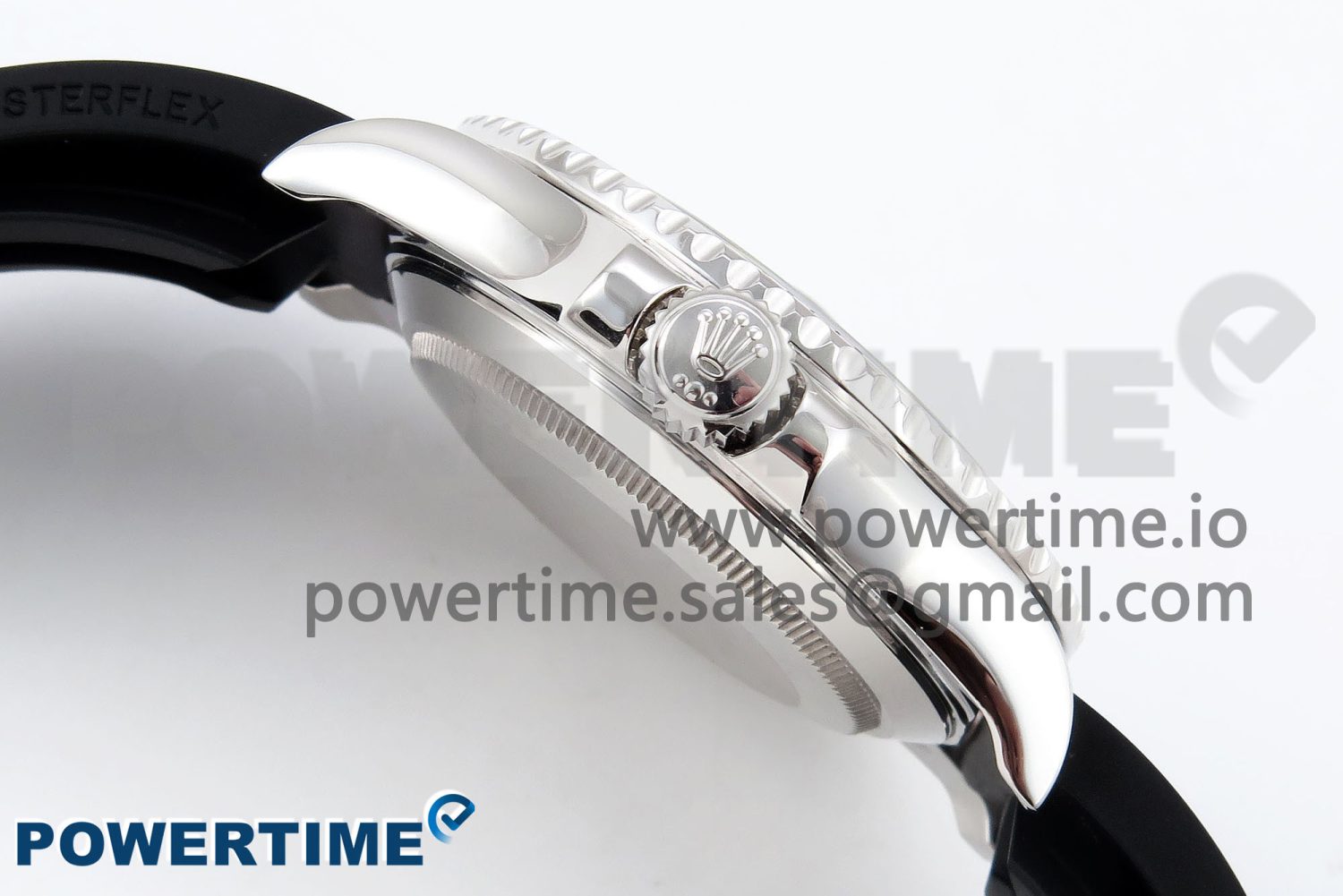 Yacht-Master 226659 KF 1:1 Best Edition Diamonds Bezel WG Wrapped on Oysterflex Strap VR3235 (Gen Weight) - Image 6