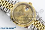 DateJust 36 126233 APF 1:1 Best Edition 904L Steel YG Diamonds Dial on SS/YG Jubilee Bracelet VR3235 - Image 3