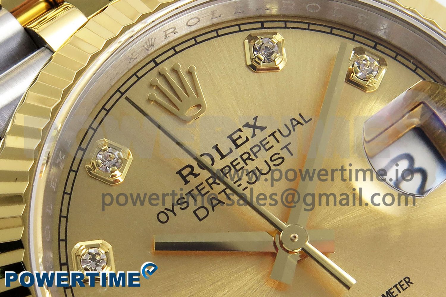 DateJust 36 126233 APF 1:1 Best Edition 904L Steel YG Diamonds Dial on SS/YG Jubilee Bracelet VR3235 - Image 4