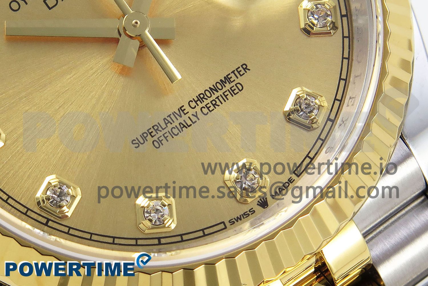 DateJust 36 126233 APF 1:1 Best Edition 904L Steel YG Diamonds Dial on SS/YG Jubilee Bracelet VR3235 - Image 5
