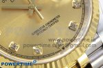 DateJust 36 126233 APF 1:1 Best Edition 904L Steel YG Diamonds Dial on SS/YG Jubilee Bracelet VR3235 - Image 5
