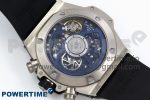 Big Bang Unico 42mm SS BBF 1:1 Best Edition Skeleton Dial on Blue Rubber Strap A1280 V2 - Image 8