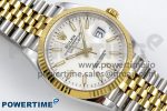 DateJust 36 126233 APF 1:1 Best Edition 904L Steel White Sitck Dial on SS/YG Jubilee Bracelet VR3235 - Image 3