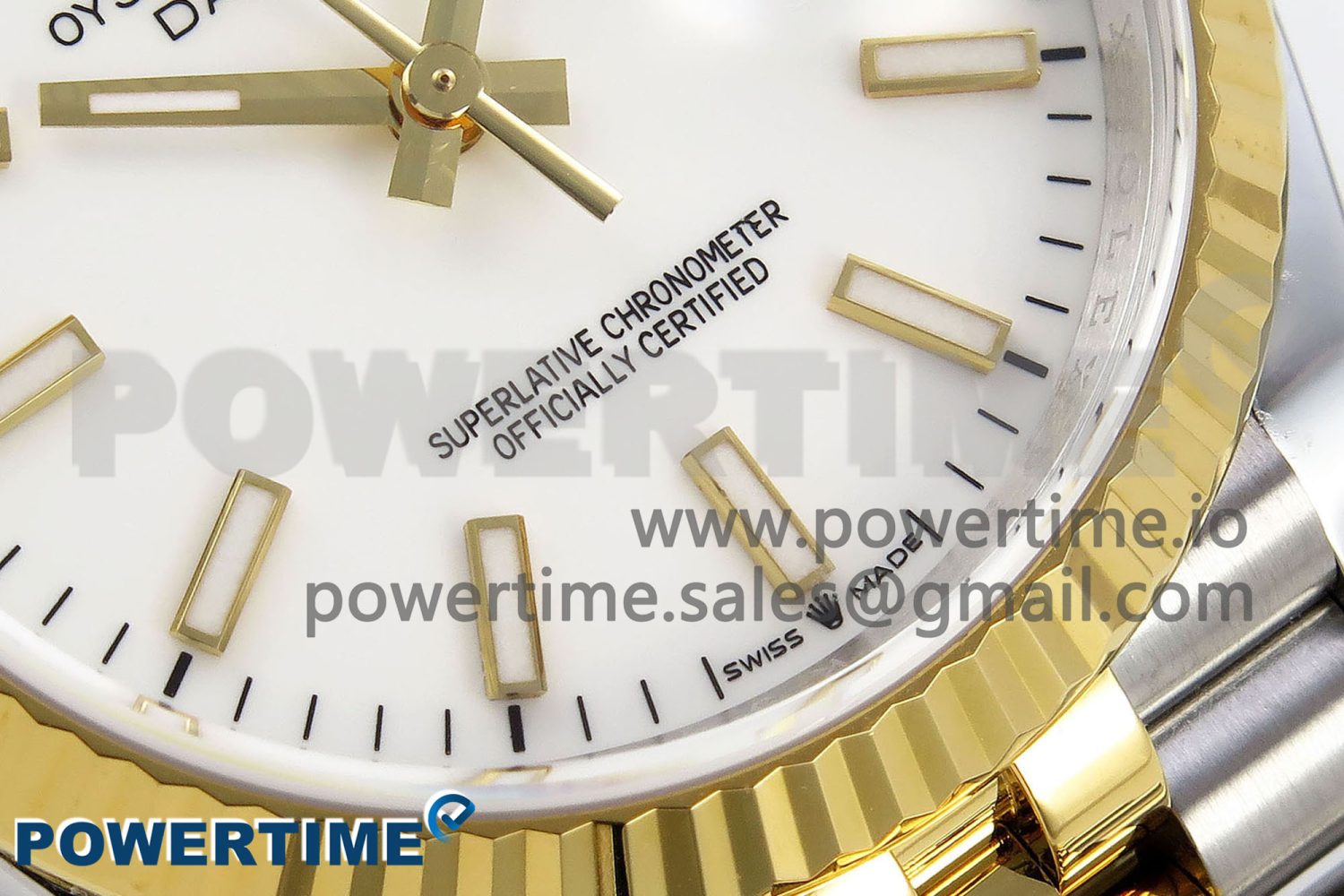 DateJust 36 126233 APF 1:1 Best Edition 904L Steel White Sitck Dial on SS/YG Jubilee Bracelet VR3235 - Image 5