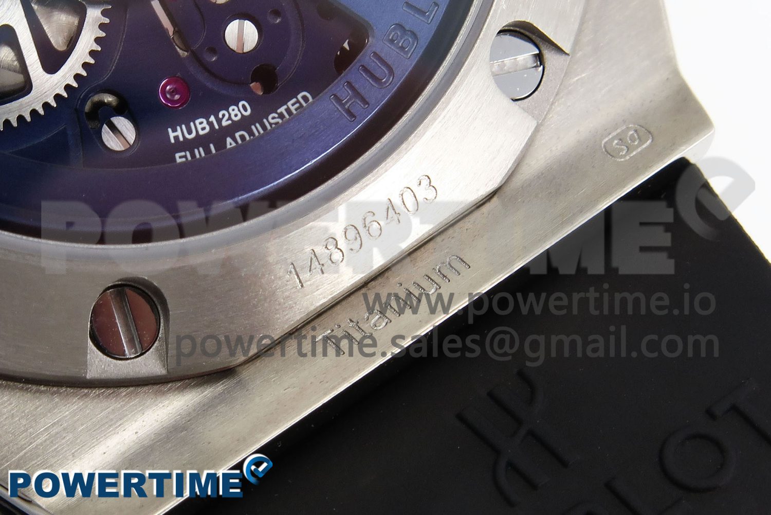 Big Bang Unico 42mm SS BBF 1:1 Best Edition Skeleton Dial on Blue Rubber Strap A1280 V2 - Image 11