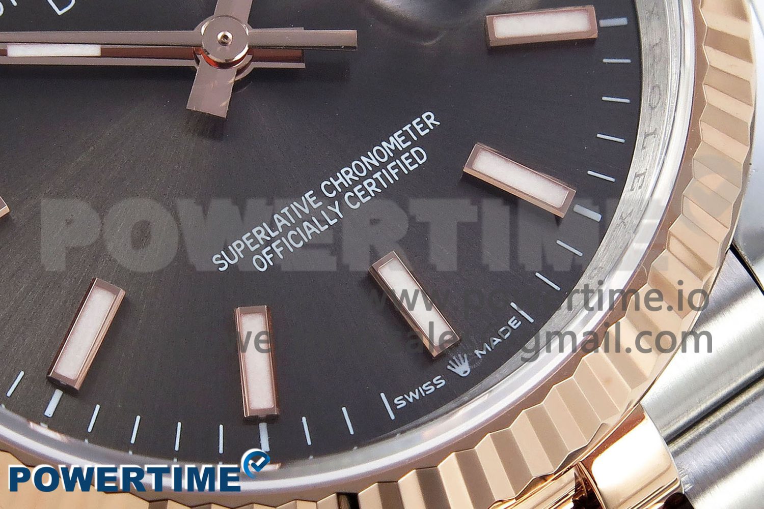 DateJust 36 126231 APF 1:1 Best Edition 904L Steel Brown Sitck Dial on SS/RG Jubilee Bracelet VR3235 - Image 5