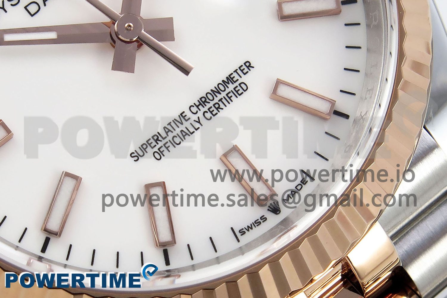 DateJust 36 126231 APF 1:1 Best Edition 904L Steel White Sitck Dial on SS/RG Jubilee Bracelet VR3235 - Image 5